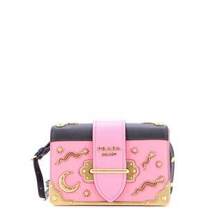 Prada Cahier Crossbody Bag Embellished #201611P19B